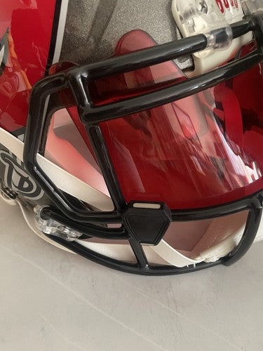 Rob Gronkowski Signed Riddell Speed Authentic FS Helmet Buccaneers Auto Radtke