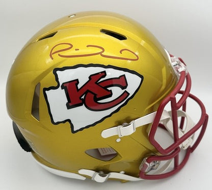Patrick Mahomes KC Chiefs Signed Speed Pro Authentic Flash Helmet Auto Mvp BAS