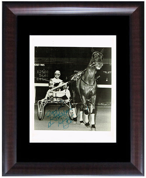 George Steinbrenner Signed Framed 8x10 Original Photo Horse Racing 1/1 JSA Auto