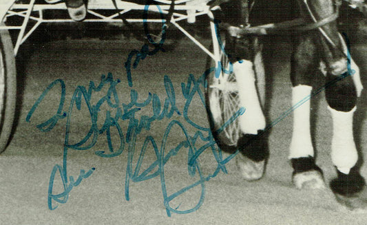 George Steinbrenner Signed Framed 8x10 Original Photo Horse Racing 1/1 JSA Auto