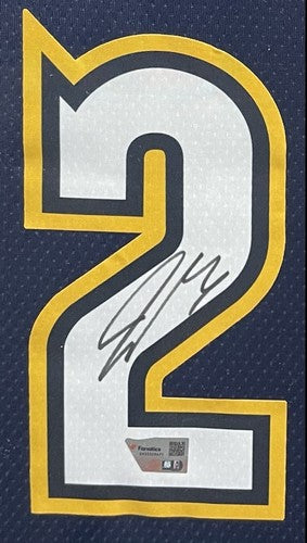 Jamal Murray Signed Framed Nuggets Mixtape Jersey Auto NBA Champion Fanatics COA
