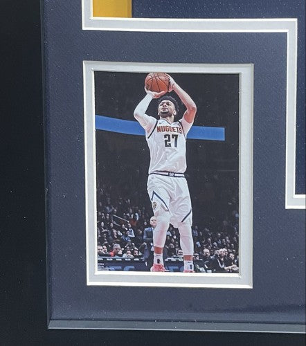Jamal Murray Signed Framed Nuggets Mixtape Jersey Auto NBA Champion Fanatics COA
