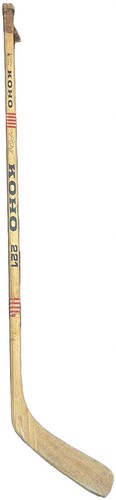 Clark Gillies Signed Koho Custom Pro 1977 Game Used Stick Islanders Auto CBM COA