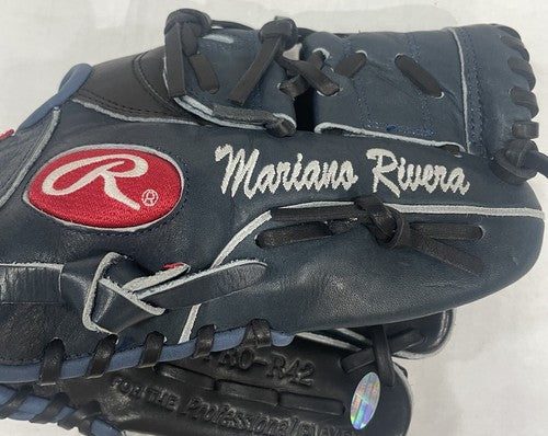 Mariano Rivera Signed Rawlings 1990’s Game Model Glove Yankees Autograph Steiner
