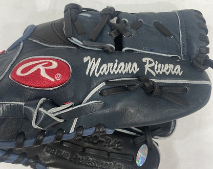 Mariano Rivera Signed Rawlings 1990’s Game Model Glove Yankees Autograph Steiner