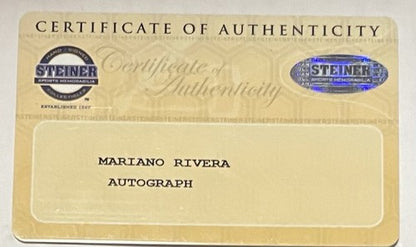 Mariano Rivera Signed Rawlings 1990’s Game Model Glove Yankees Autograph Steiner