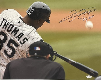 Frank Thomas Signed 16x20 Framed Photo White Sox Big Hurt Autograph JSA HoF