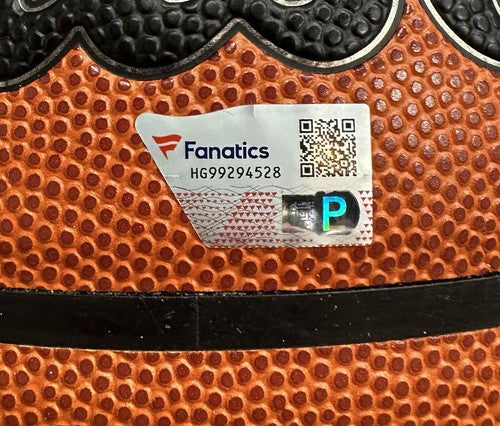 Carmelo Anthony Signed Wilson Authentic I/O Ball Knicks Stay Melo Auto Fanatics