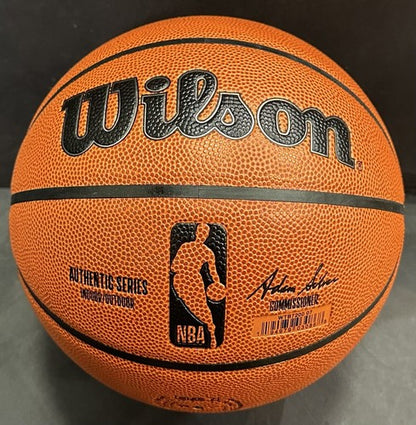 Carmelo Anthony Signed Wilson Authentic I/O Ball Knicks Stay Melo Auto Fanatics