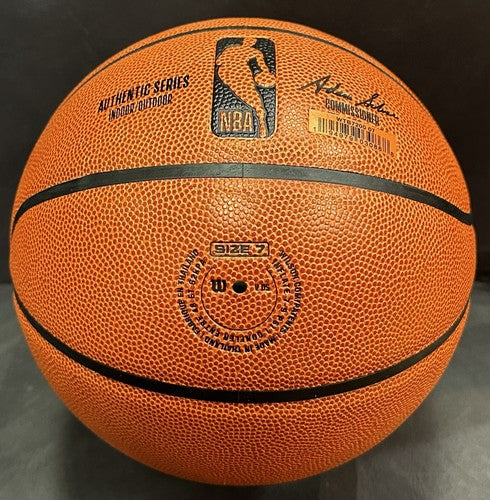 Carmelo Anthony Signed Wilson Authentic I/O Ball Knicks Stay Melo Auto Fanatics