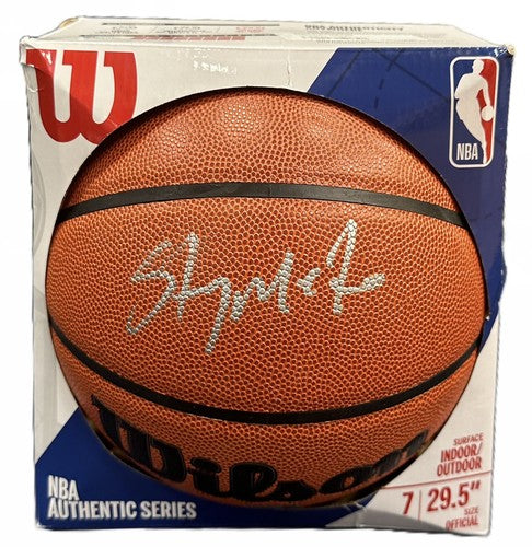 Carmelo Anthony Signed Wilson Authentic I/O Ball Knicks Stay Melo Auto Fanatics