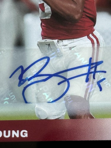 2023 Panini Chronicles Draft Picks Bryce Young Pinnacle Rookie 1/1 Auto SGC 7 Rc