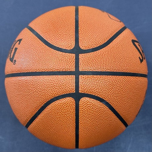 Jalen Rose Signed NBA Spalding Game Leather Basketball Auto Fab 5 Michigan COA