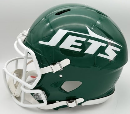 Joe Klecko Signed Jets FS Speed Pro Authentic Throwback Helmet HoF 2023 Auto JSA