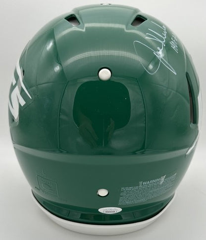 Joe Klecko Signed Jets FS Speed Pro Authentic Throwback Helmet HoF 2023 Auto JSA