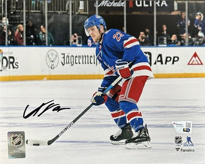 Adam Fox Signed 8x10 Photo Framed NY Rangers Mint Autograph Fanatics COA
