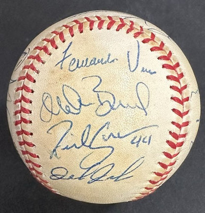 San Francisco Giants Signed Baseball Lon Simmons Tell It Goodbye Hof Auto Bonds