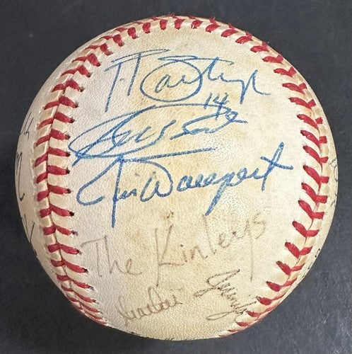 San Francisco Giants Signed Baseball Lon Simmons Tell It Goodbye Hof Auto Bonds