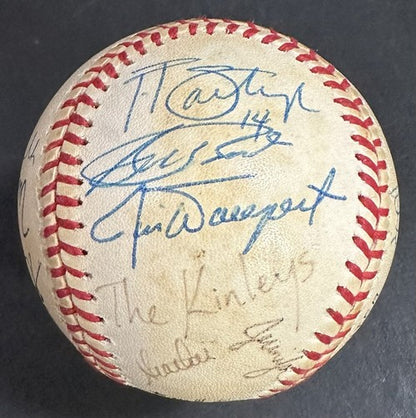 San Francisco Giants Signed Baseball Lon Simmons Tell It Goodbye Hof Auto Bonds