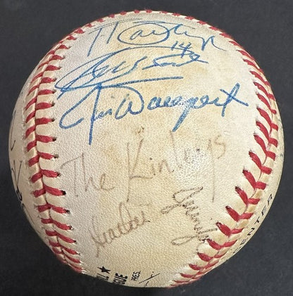 San Francisco Giants Signed Baseball Lon Simmons Tell It Goodbye Hof Auto Bonds