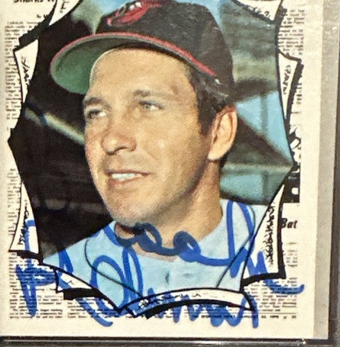 1970 Topps BROOKS ROBINSON #455 Signed Mint Hof Auto Psa Coa Orioles All Star