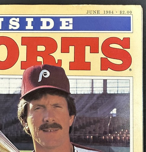 Mike Schmidt Signed 1984 Inside Sports Full Magazine Hof Autograph Phillies PSA