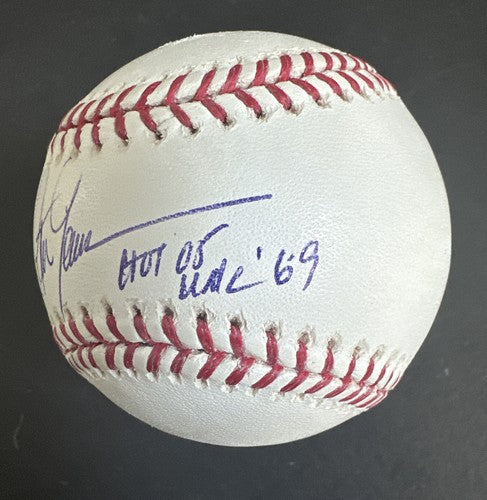 PETER GAMMONS Signed Official Major League Mlb Baseball Hof Auto 1969 Debut Jsa