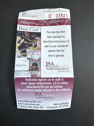 PETER GAMMONS Signed Official Major League Mlb Baseball Hof Auto 1969 Debut Jsa