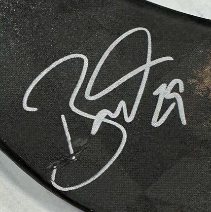 Brock Nelson Signed Bauer Nexus Geo Game Used Stick Islanders Autograph Steiner