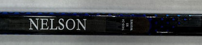 Brock Nelson Signed Bauer Nexus Geo Game Used Stick Islanders Autograph Steiner