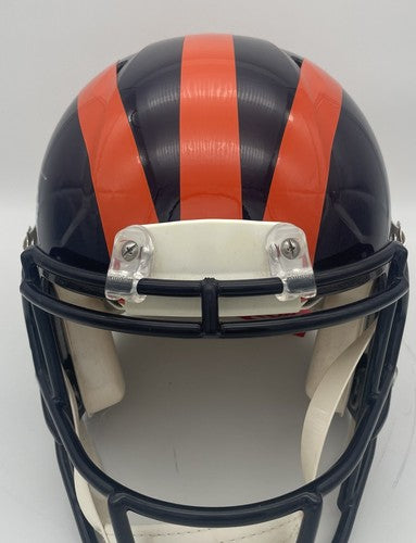 Roquan Smith Signed Speed Authentic FS Throwback Helmet Bears Autograph BAS COA