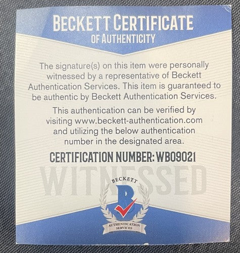 Roquan Smith Signed Speed Authentic FS Throwback Helmet Bears Autograph BAS COA