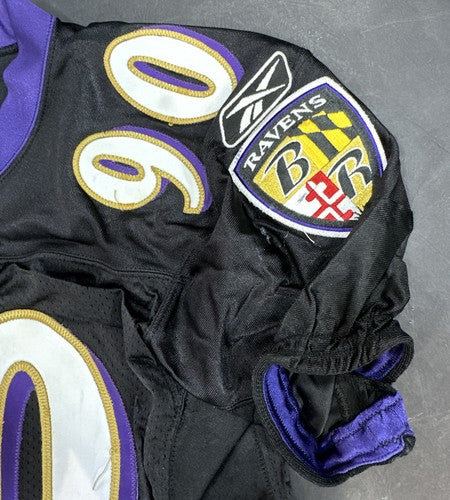 Trevor Pryce 90 signed game used Tag 2007 Ravens jersey 13 sacks Auto Proof Coa