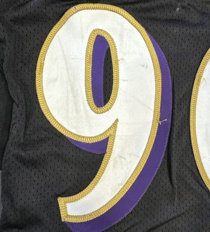 Trevor Pryce 90 signed game used Tag 2007 Ravens jersey 13 sacks Auto Proof Coa