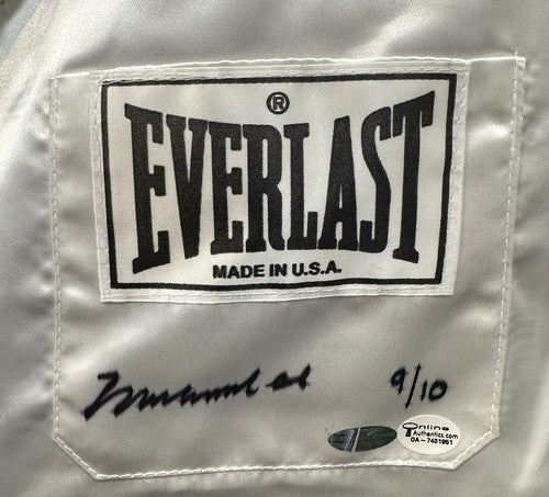 Muhammad Ali Signed Everlast Stat Boxing Robe /10 Limited Autograph Steiner COA