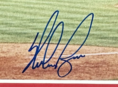 Nolan Ryan Signed 8x10 Framed Photo Rangers 6th No Hitter Mint Autograph SGC COA
