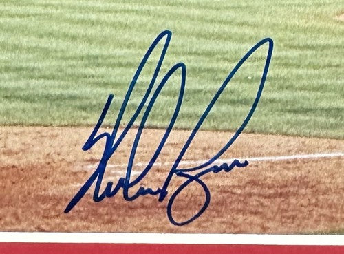 Nolan Ryan Signed 8x10 Framed Photo Rangers 6th No Hitter Mint Autograph SGC COA
