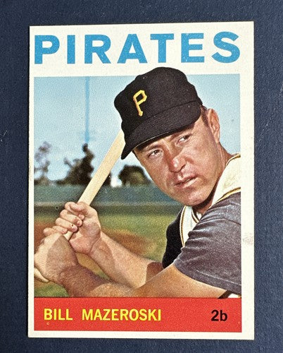 Bill Mazeroski 1964 Topps High #570 NM - Mint Razor Sharp Pack Fresh Hof Pirates