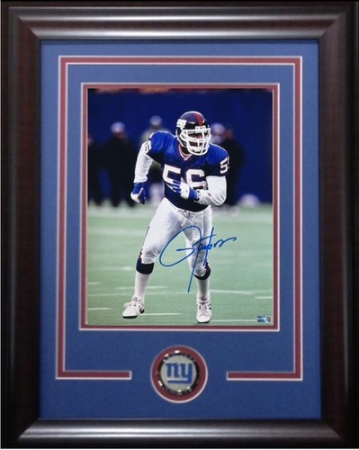 Lawrence Taylor Signed 11x14 Framed Photo Giants Autograph Steiner CX COA HoF