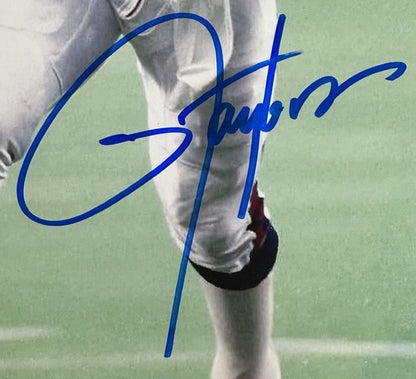 Lawrence Taylor Signed 11x14 Framed Photo Giants Autograph Steiner CX COA HoF