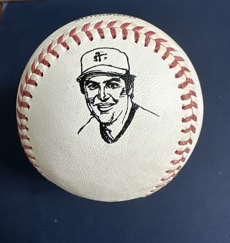 TOM SEAVER #41 Mets Signed Autograph Logo Photo Baseball Rare Psa Coa Hof