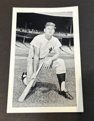 Vintage Photo Postcard 3.5" x 5.5" Yankees Tom Tresh Team Issue