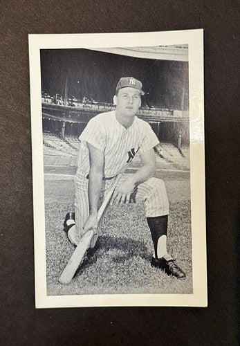Vintage Photo Postcard 3.5" x 5.5" Yankees Tom Tresh Team Issue