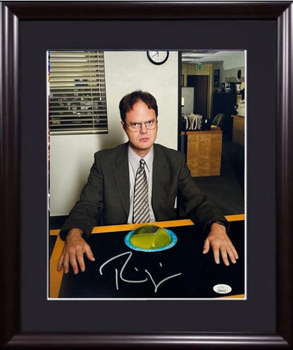 Rainn Wilson Signed 11x14 Framed Photo Dwight Shrute The Office Autograph JSA