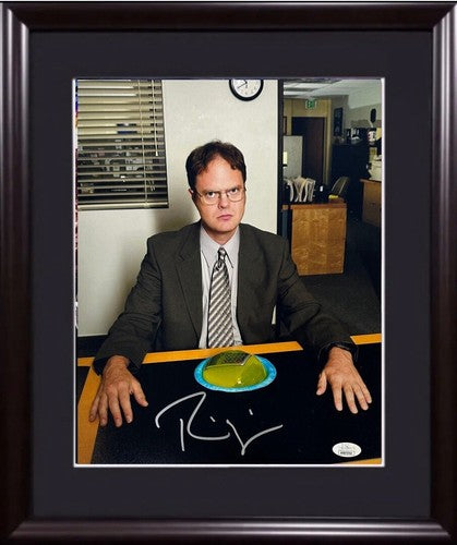 Rainn Wilson Signed 11x14 Framed Photo Dwight Shrute The Office Autograph JSA
