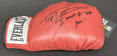 Dolph Lundgren Drago Signed Everlast Boxing Glove Rocky Must Break You Auto JSA
