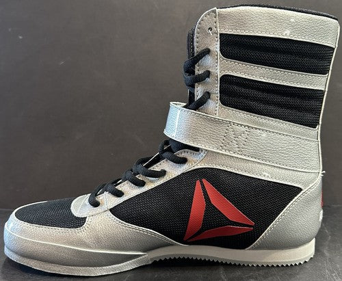 Floyd Mayweather signed Reebok boxing shoe autograph Beckett witness BAS COA