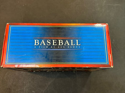 PBS Home Video Baseball A Film By Ken Burns VHS VCR Box Set of 9 Tapes