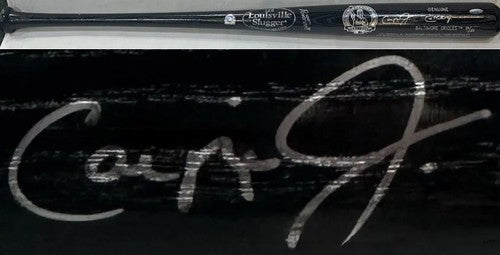 Cal Ripken Jr Signed Louisville Slugger Retirement Bat /21 Auto MLB Steiner Coa