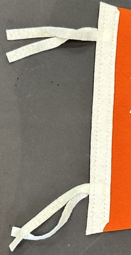Brooks Robinson Signed Baltimore Orioles Pennant In Case HOF 83 Autograph COA
